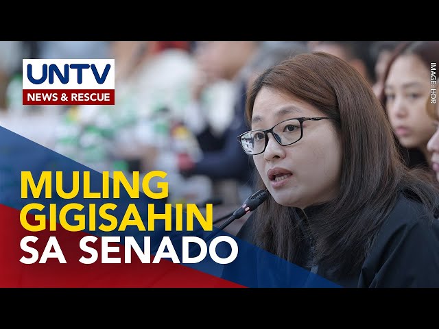 ⁣Senado, ipagpapatuloy ang pagdinig sa mga alegasyon vs. Alice Guo sa Oct. 8