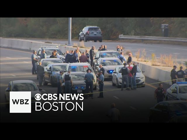 ⁣I-190 in Worcester shut down for police investigation