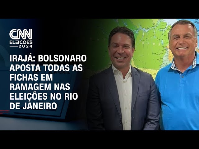 ⁣Irajá: Bolsonaro aposta todas as fichas em Ramagem nas eleições no Rio de Janeiro | CNN ARENA