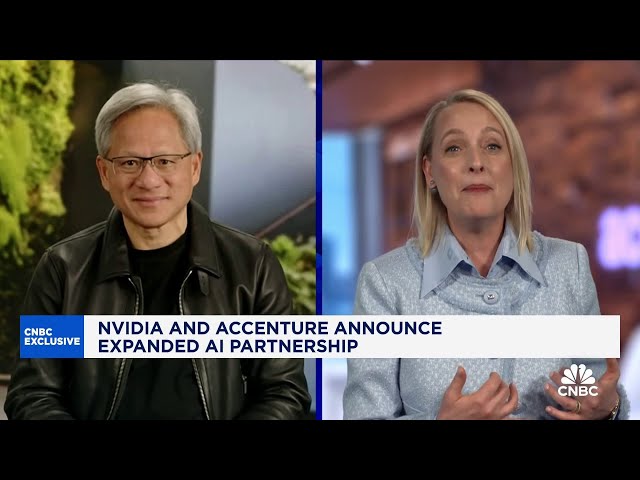 Nvidia CEO Jensen Huang: We're looking at the beginning of the next wave of AI