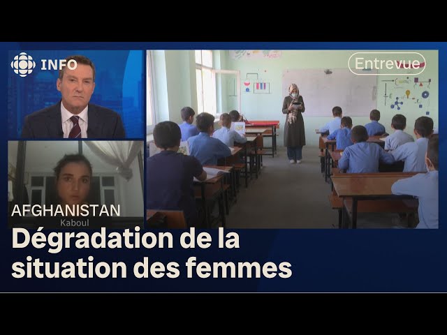 ⁣Situation des femmes en Afghanistan : « c’est un drame absolu »