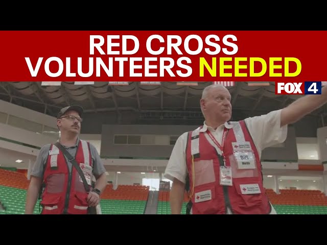 American Red Cross in urgent need of volunteers for Hurricane Helene relief