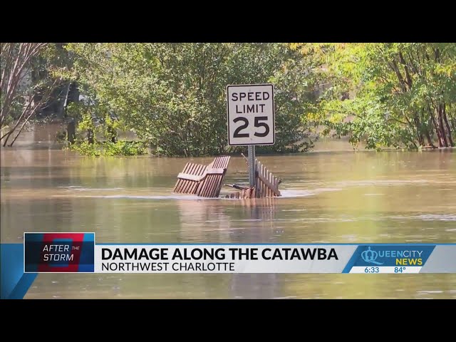 Here's what was washed away by Helene in Meck. County