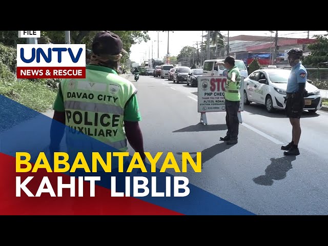 ⁣NCRPO, bababa sa mga komunidad para tiyakin ang seguridad sa darating na eleksyon