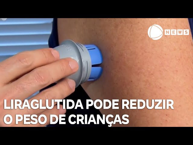 ⁣Estudos apontam que a liraglutida reduz o peso de crianças