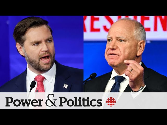 ⁣Walz, Vance shift focus from personal attacks to party policy | Power & Politics