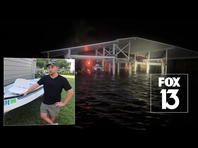 Florida men brave Hurricane Helene to save those stuck in storm surge