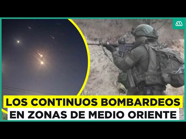 ⁣Irán lanza ataque a Israel: Continuos bombardeos en la zona