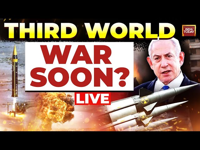 ⁣LIVE: Israel Vs Iran War LIVE Visuals |  Iran Attacks Israel LIVE | International News LIVE