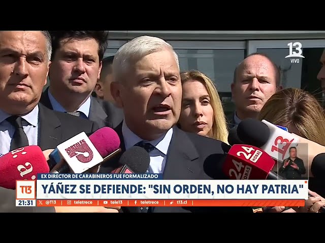 ⁣Yáñez se defiende: "Sin orden, no hay patria"