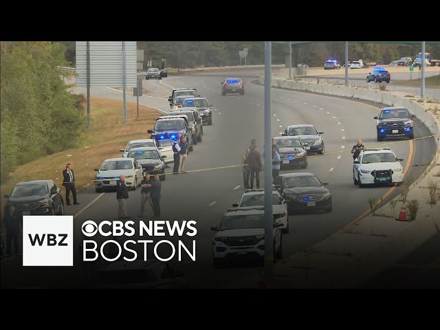 ⁣Gunman dead after shooting that shut down I-190 in Worcester