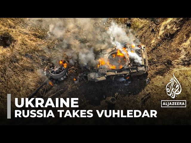 ⁣Russia takes Vuhledar: Eastern town strategic for artillery positions