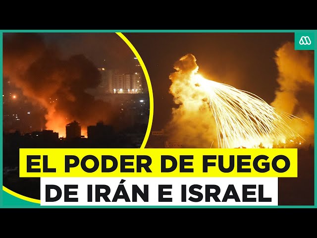 ⁣El poder de fuego de Irán e Israel en Medio Oriente