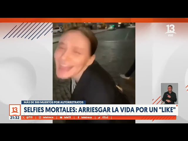 ⁣Fotografías mortales: Hay más muertes por selfies que por tiburones