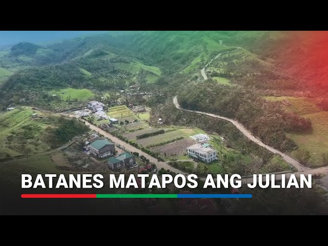 ⁣Sitwasyon sa Batanes matapos ang hagupit ni Julian