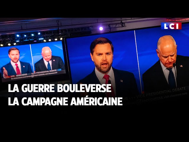 ⁣La guerre bouleverse la campagne américaine