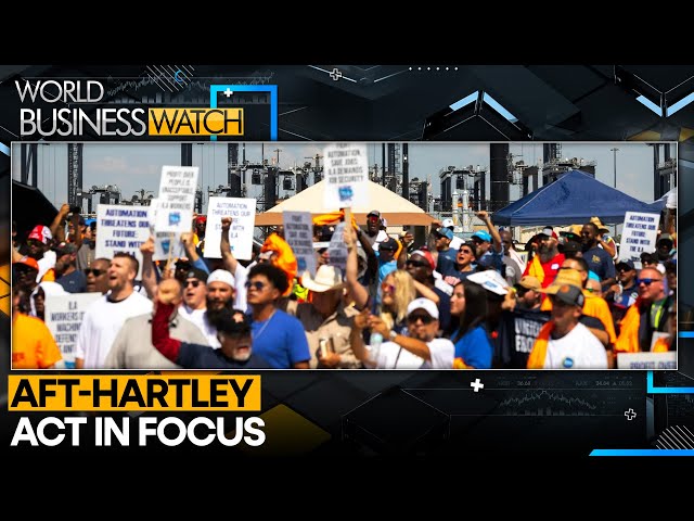 ⁣Will Biden Invoke 1947 Law Amid Dockworkers' Strike?  | World Business Watch | WION