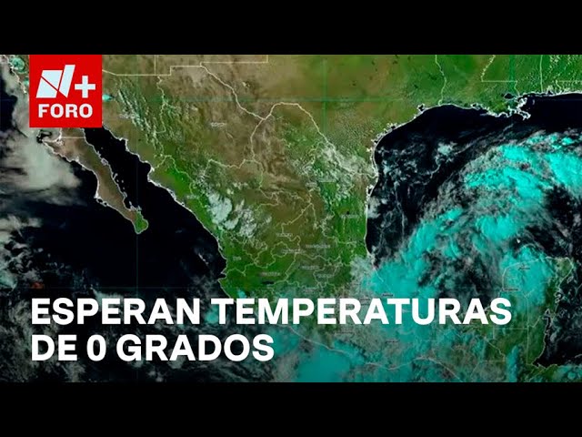 Depresión tropical provocará temperaturas de 0 grados; Te decimos cuándo y dónde - Las Noticias