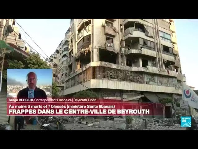 ⁣Beyrouth frappé par Israël : "Plusieurs quartiers ont été dévastés" • FRANCE 24