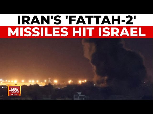 ⁣Israel-Hezbollah War: Iran's Hypersonic Missile 'Fattah-2' Pierces Through Israel