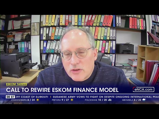 ⁣Call tor rewire Eskom finance model