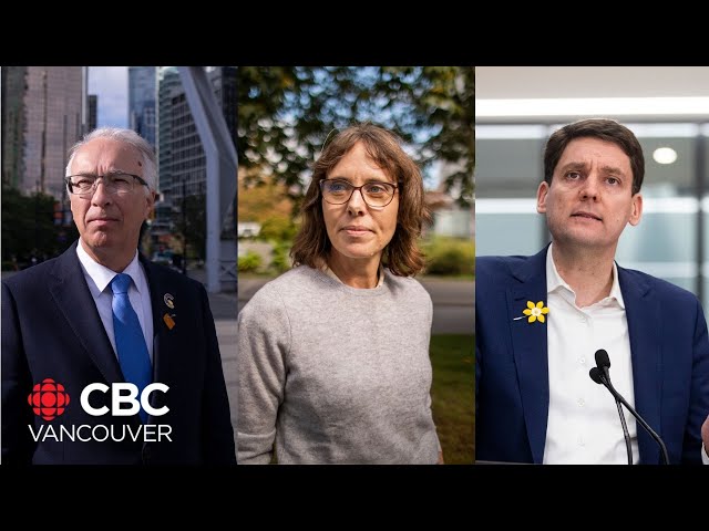 ⁣B.C.'s main political party leaders square off in radio debate, business forum