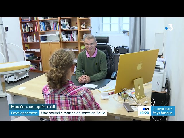 ⁣Une maison de santé à Mauléon pour lutter contre la désertification médicale.