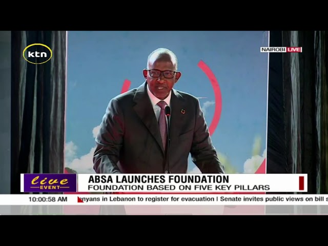 ⁣ABSA Kenya launches foundation