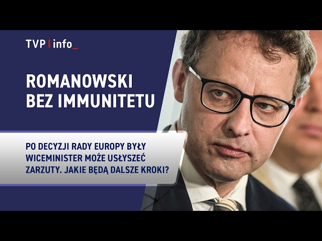 Romanowski pozbawiony immunitetu. Wyjaśniamy, jakie będą dalsze kroki