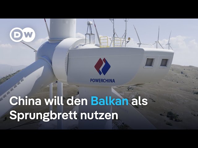 ⁣China versucht auf dem europäischen Windmarkt Fuß zu fassen | DW Nachrichten