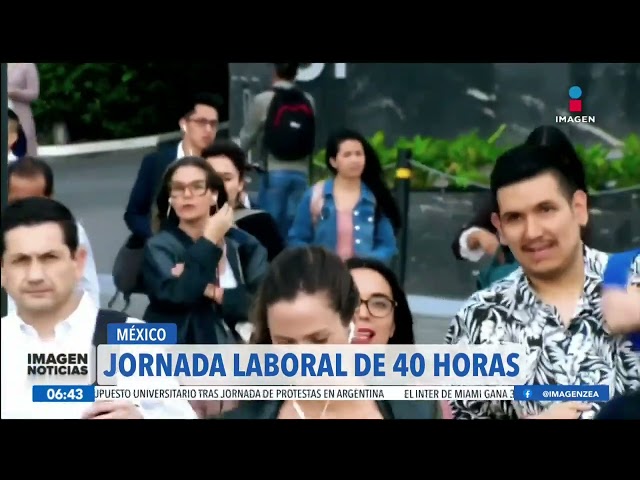 ⁣Iniciativa para reducir la jornada laboral a 40 horas fue desechada, confirma Ricardo Monreal