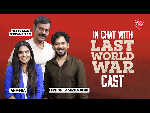 ⁣Exclusive: In chat with Hiphop Tamizha Adhi, Anagha and Natarajan Subramaniam for #LastWorldWar