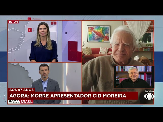 ⁣Cid Moreira era apaixonado pela perfeição, diz Boni | Bora Brasil