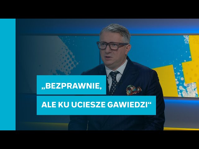 "To są sowieckie metody." Przemysław Wipler o reakcji na tzw. alkotubki