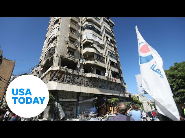 ⁣'Precise' Israeli air strikes target Beirut building | USA TODAY