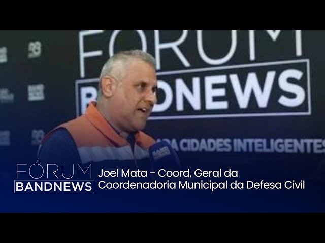 ⁣Fórum BandNews: Entrevista com Joel Mata, Coord. Geral da Coordenadoria Municipal da Defesa Civil