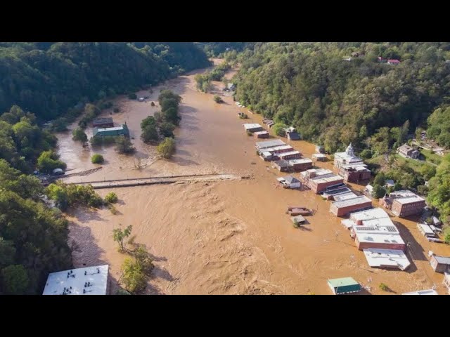 ⁣North Carolina resident describes trail of destruction left by Helene