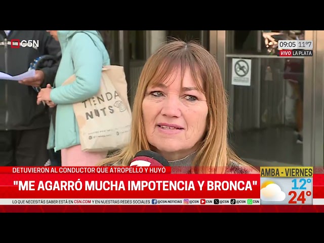 ⁣DETUVIERON al CONDUCTOR que ATROPELLÓ a un HOMBRE en SILLA de RUEDAS: habla la MADRE de la VÍCTIMA