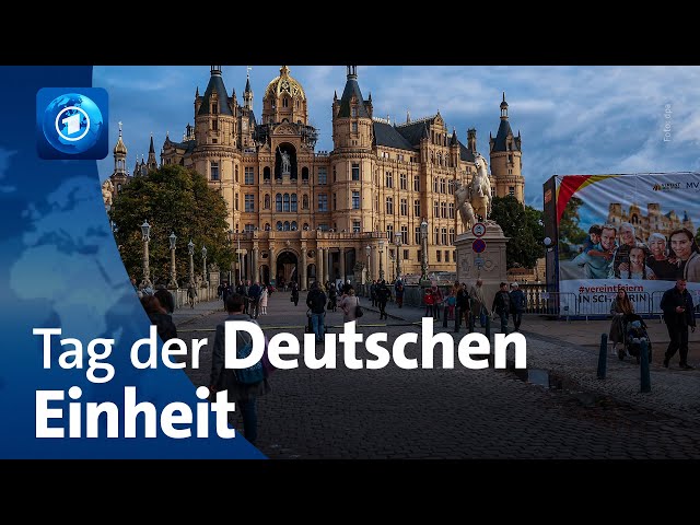 ⁣Feier in Schwerin zum Tag der Deutschen Einheit