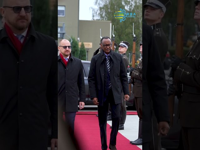 ⁣President Kagame concludes his Official Visit to Latvia