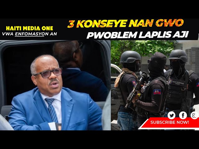 ⁣3 Konseye Yo Anba Kòd Interpol Nan Degwenn Ex Prezidan BNC A