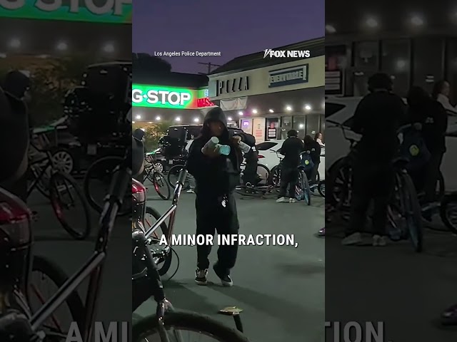 ⁣California parents turn teens into LAPD for flash mob robberies at convenience stores