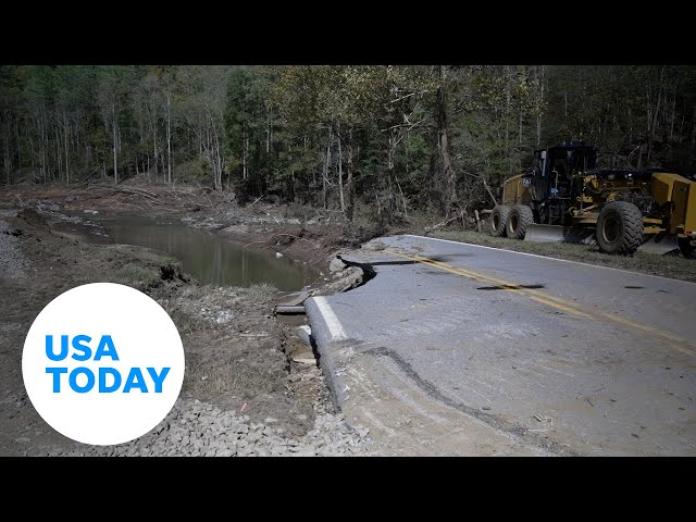 ⁣Rural North Carolina community remains cut off after Helene | USA TODAY