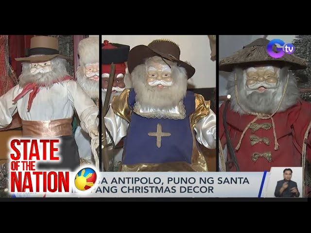 ⁣Museo sa Antipolo, puno ng santa at iba pang Christmas decor | SONA