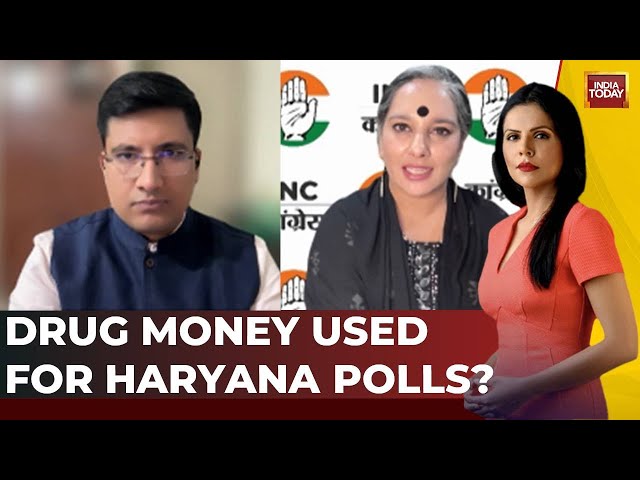 ⁣Haryana Assembly Polls 2024: Has Drug Money Been Used For Haryana Polls? | BJP vs Congress