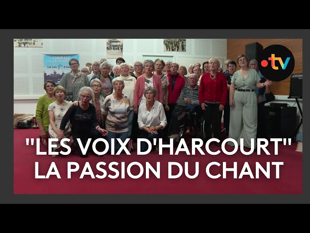 ⁣"Les voix d'Harcourt", la passion du chant à Chauvigny