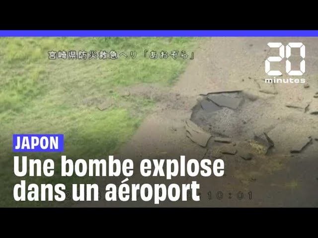 ⁣Japon : Une bombe de la Seconde guerre mondiale explose dans un aéroport