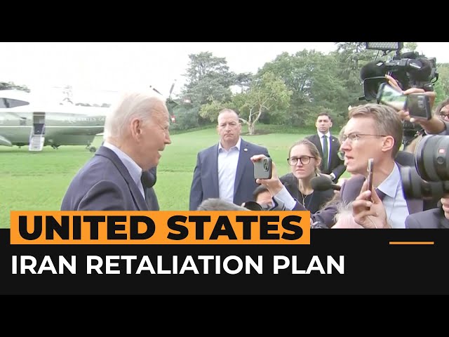 ⁣Biden: Discussing Israeli strikes on Iran oil facilities | AJ #shorts