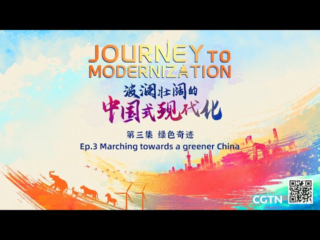 ⁣Journey to Modernization: Marching towards a greener China