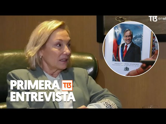 ⁣Primera entrevista a Cecilia Morel tras muerte del ex Presidente Piñera